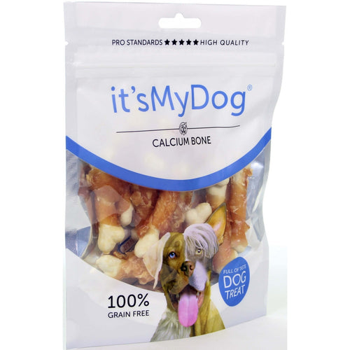 It's MyDog Calcium Bone Grain Free - Калциеви кокалчета,обвити с пилешко месо 85 гр