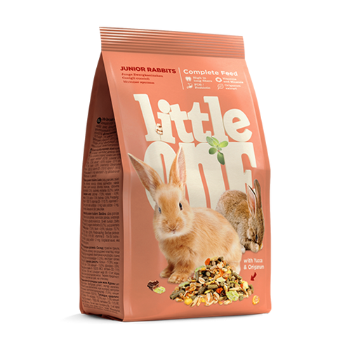 Little One feed for Junior Rabbits - Пълноценна храна за подрастващи зайци 900 гр