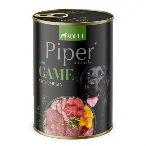 Piper with Game&Pumpkin - Пълноценна храна за кучета от всички породи с дивеч,тиква и розмарин