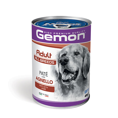 Gemon Adult All Breeds in Pate with Lamb - Пастет за кучета от всички породи с агнешко 400 гр