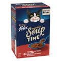 Felix Soup Time Original - Супа за котки микс 6x48 г