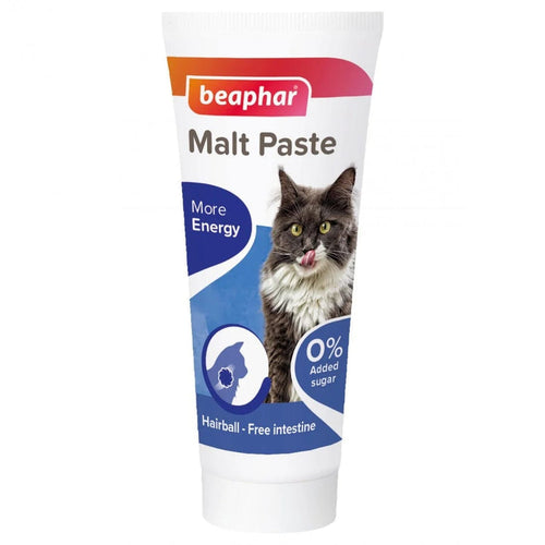 Beaphar Malt Paste - Малцова паста против космени топки за котки 25 гр