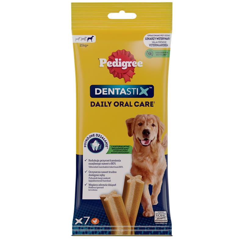 Pedigree Dentastix Daily Oral Care - Дентални стикове за големи кучета (над 25 кг)