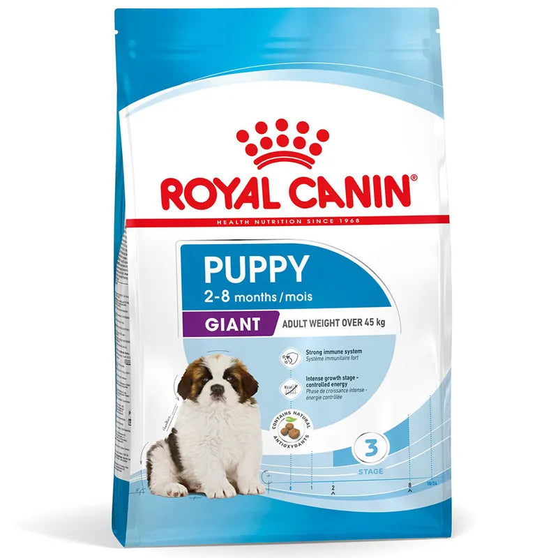 Royal Canin Giant Puppy - Пълноценна храна за подрастващи кучета от гигантски породи 15 кг