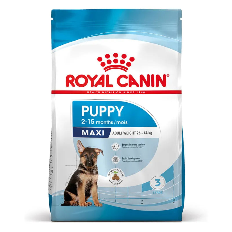 Royal Canin Maxi Puppy - Пълноценна храна за подрастващи кучета от големи породи 12 кг
