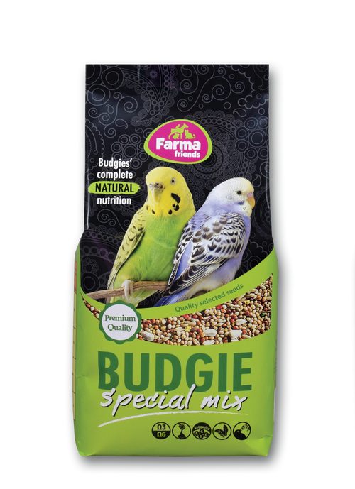 Farma Budgie - Храна за вълнисти папагали 20 кг