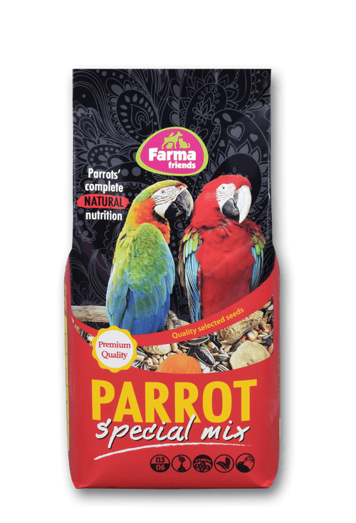 Farma Parrot - Храна за големи папагали 15 кг