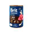 Brit with Beef&Tripe - Пълноценна храна за кучета с говеждо и шкембе 400 гр
