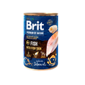 Brit with Fish&Fish Skin - Пълноценна храна за кучета с риба и кожа от риба 400 гр