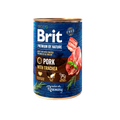 Brit with Pork&Trachea - Пълноценна храна за кучета със свинско и трахея 400 гр