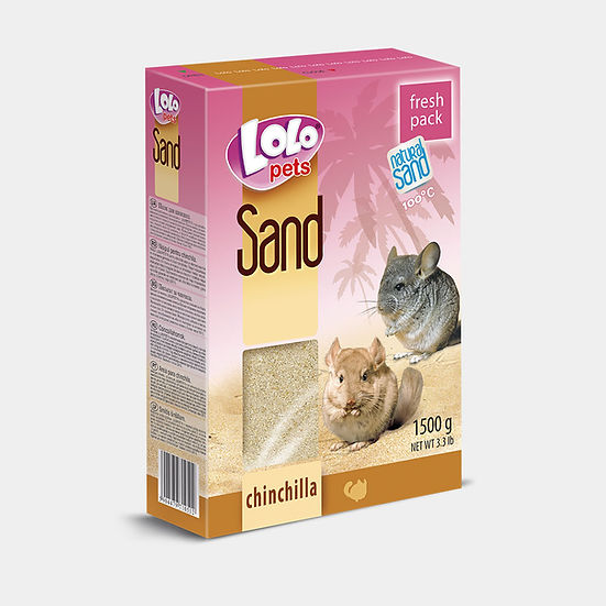Lolo Pets Sand for Chinchilla - Пясък за чинчила