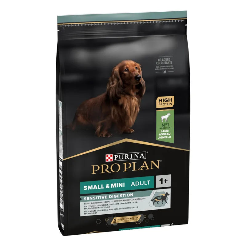 Purina Pro Plan Adult Small Breeds Sensitive Digestion with Lamb - Пълноценна храна за кучета от дребни породи с чувствителен стомах с агнешко 7 кг