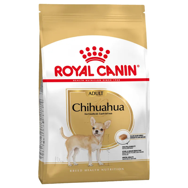 Royal Canin Chihuahua Adult - Пълноценна храна за израснали кучета от породата Чихуахуа 1.5 кг
