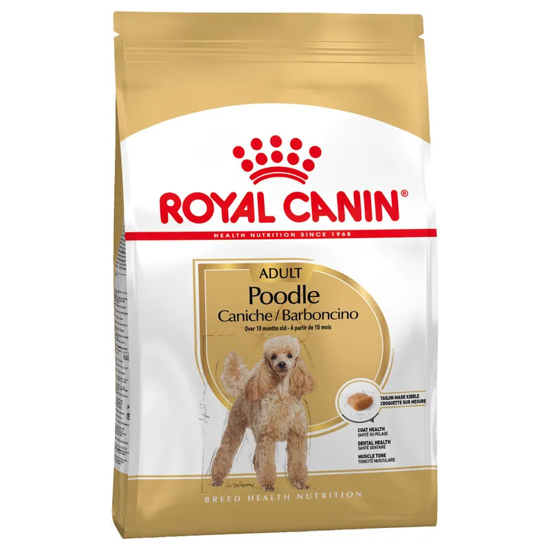 Royal Canin Poodle Adult - Пълноценна храна за израснали кучета от породата Пудел 1.5 кг