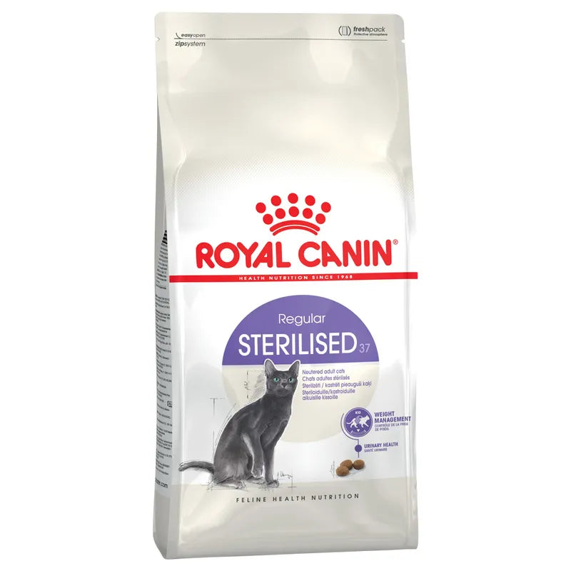 Royal Canin Sterilised - Пълноценна храна за кастрирани котки 10 кг