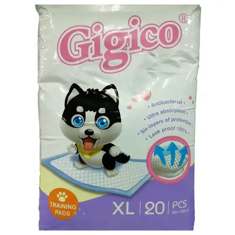 Хигиенни подложки (пелени) за кучета,размер XL (60х90 см),20 бр