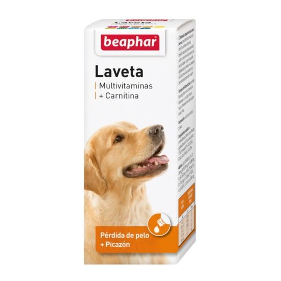 Beaphar Laveta Super Multi-Vit Dog  – Витамини за куче за блестяща козина и срещу косопад 50 мл