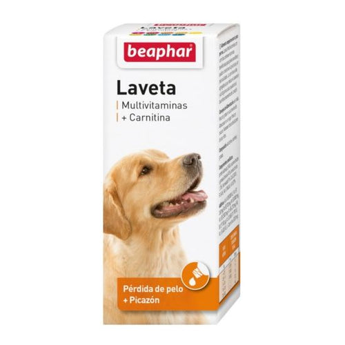 Beaphar Laveta Super Multi-Vit Dog  – Витамини за куче за блестяща козина и срещу косопад 50 мл