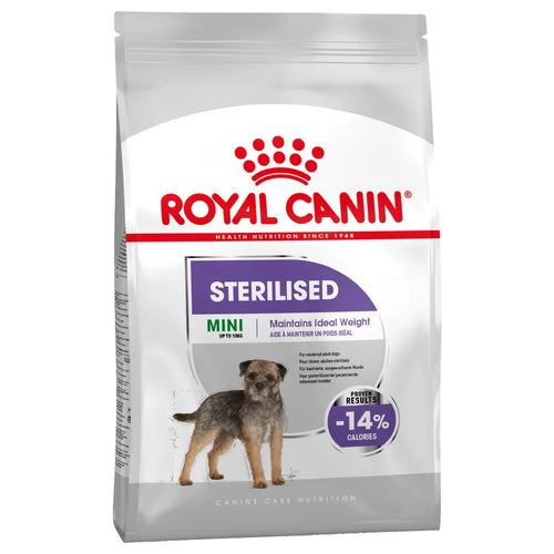 Royal Canin Mini Sterilised - Пълноценна храна за кастрирани кучета от дребни породи 8 кг