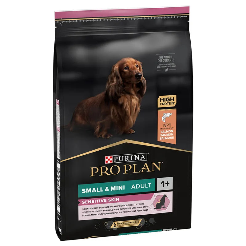 Purina Pro Plan Adult Small Breeds Sensitive Skin with Salmon - Пълноценна храна за кучета от дребни породи с чувствителна кожа със сьомга 7 кг