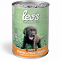 Leo's Puppy with Chicken - Хапки в сос за подрастващи кучета с пилешко 415 гр