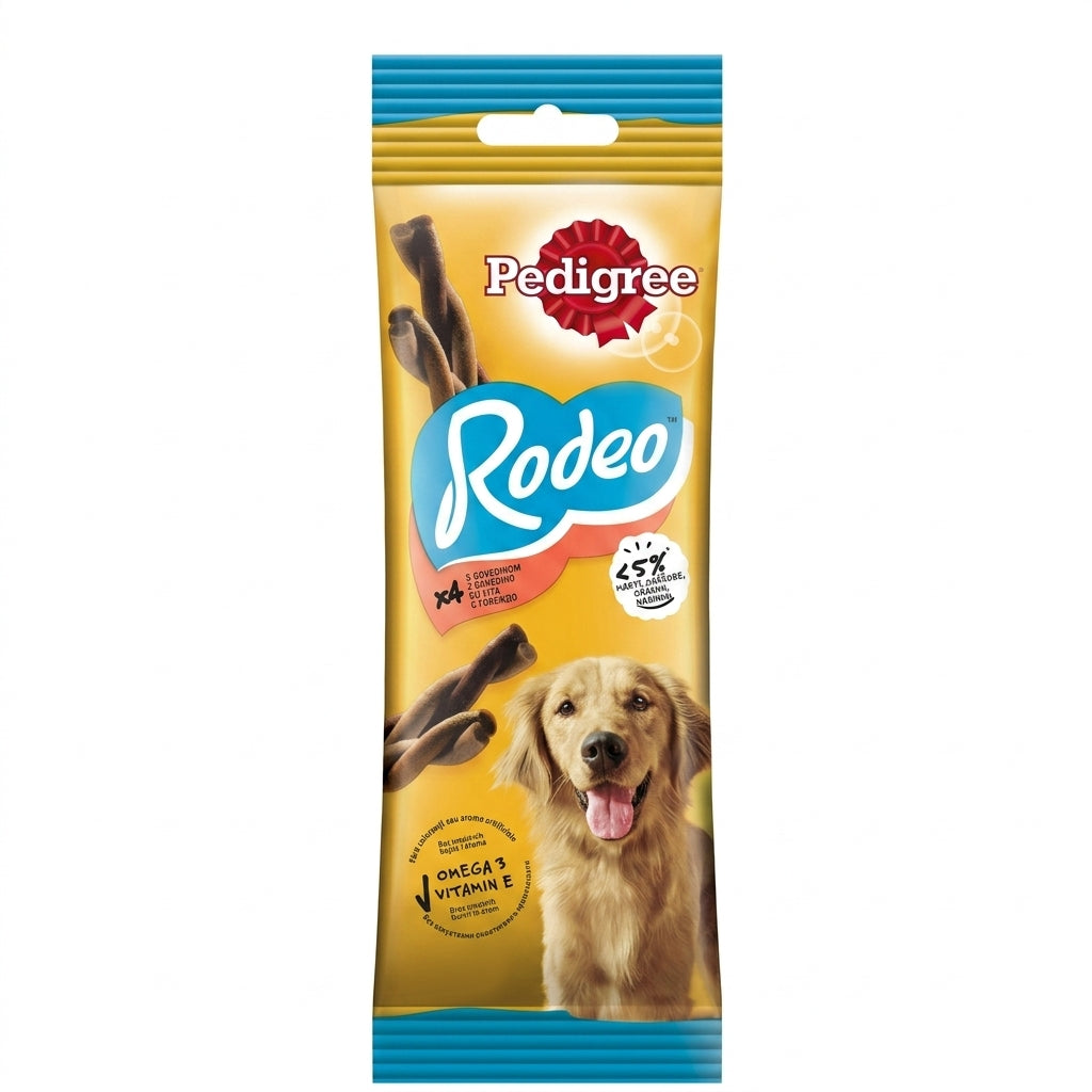 Pedigree Rodeo - Деликатесно лакомство с говеждо 70 гр