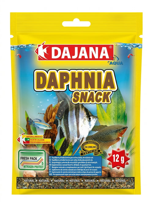 Dajana Daphnia Snack 12 гр - Универсална храна за аквариумни риби