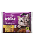 Whiskas Pouch in Jelly - Паучове за котки в желе 4x85гр