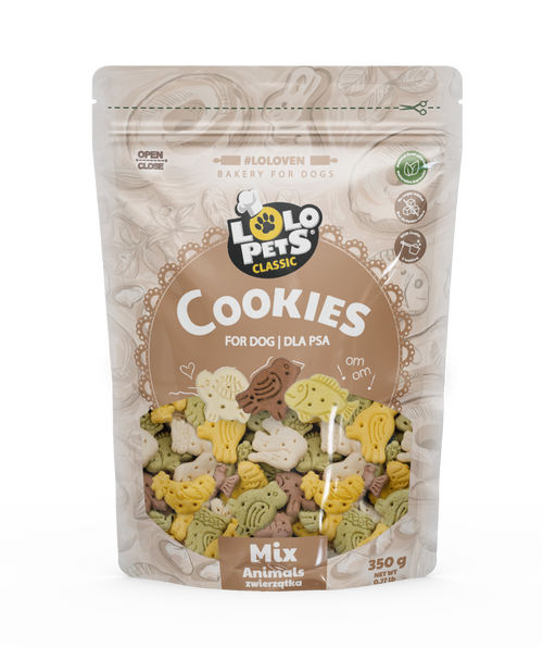 Lolo Pets Cookies - Бисквитки за кучета 350 гр