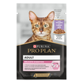 Purina Pro Plan Delicate -  паучове за капризни котки в сос с пуешко 85г