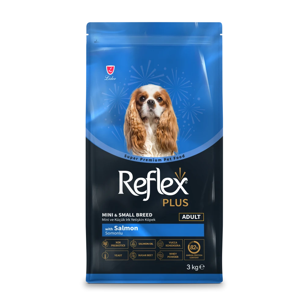 Reflex Plus Adult Small Breeds with Salmon - Пълноценна храна за израснали кучета от дребни породи със сьомга