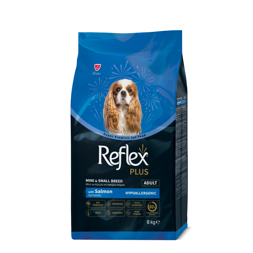 Reflex Plus Adult Small Breeds with Salmon - Пълноценна храна за израснали кучета от дребни породи със сьомга