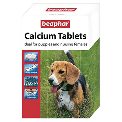 Beaphar Calcium Tablets - Калциеви таблетки за кучета 180 бр