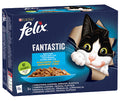 FELIX Fantastic - рибни вкусове с късчета месо 12x85g