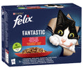 FELIX Fantastic - месни вкусове с късчета месо 12x85g