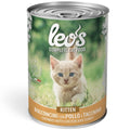 Leo's Kitten with Chicken&Turkey - консерва за котенца с пилешко и пуешко месо 415 гр