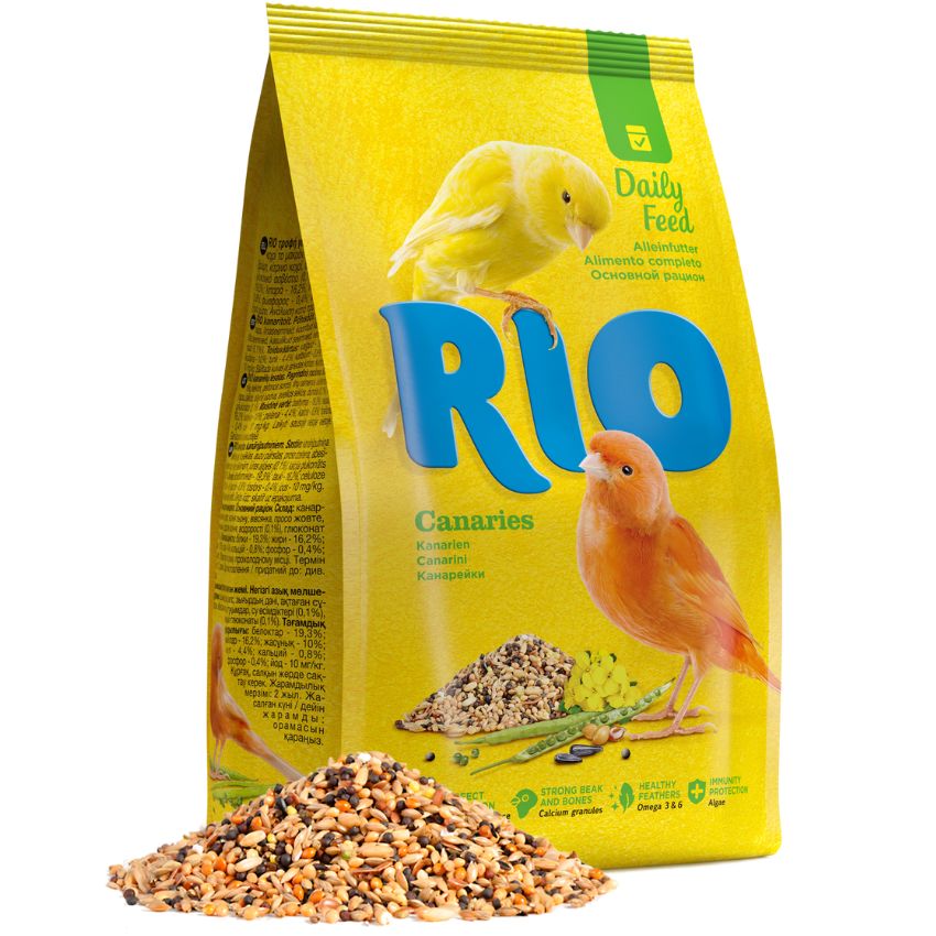 RIO Daily feed for canaries - Пълноценна ежедневна храна за канари 500 гр