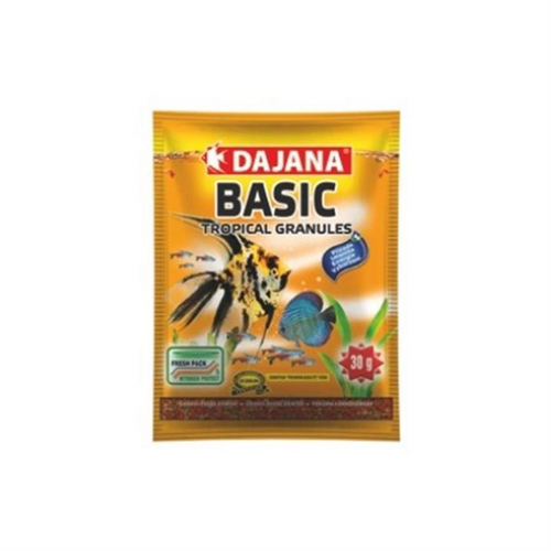 Dajana Basic Granules - Универсална храна за тропически рибки под формата на гранули 30 гр