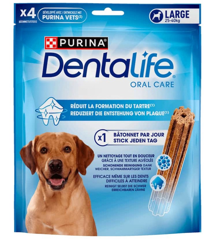 Purina Dentalife Stix - Дентални стикове за големи кучета (25-40кг)
