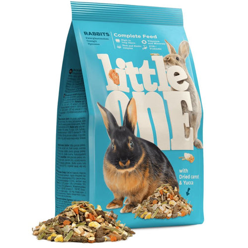 Little One feed for Adult Rabbits - Пълноценна храна за зайци 900 гр