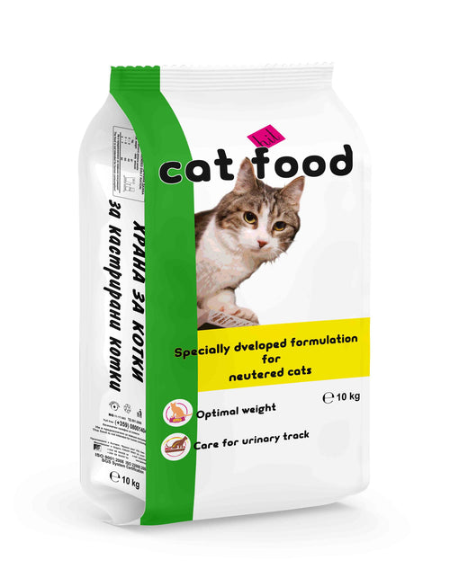Hit Sterilized & Urinary - Хит за кастрирани котки и с грижа за уринарното здраве 10кг