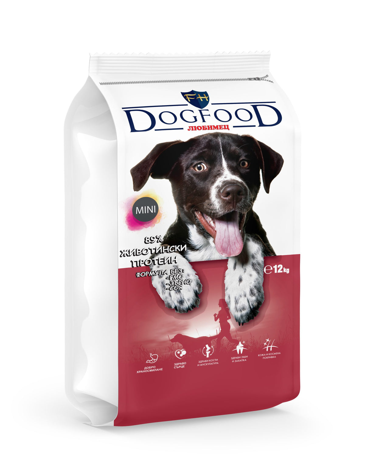 Ljubimetz Premium Dog Food Mini - Пълноценна храна за кучета с говеждо,свинско и риба с картофи 12 кг