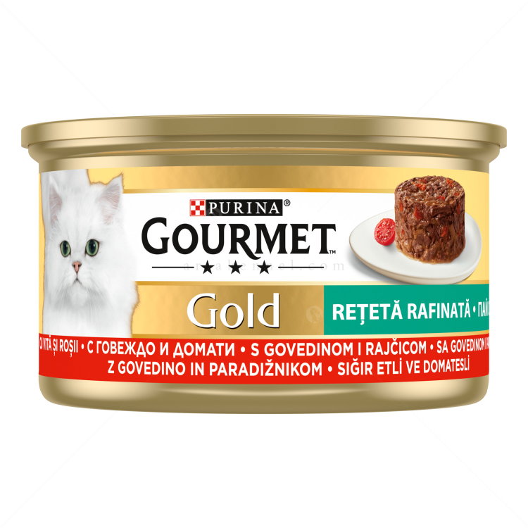 GOURMET Gold хапки в пастет 85 гр