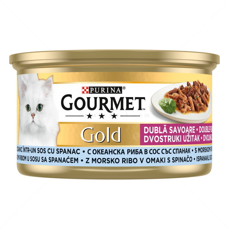 GOURMET Gold хапки в сос 85 гр