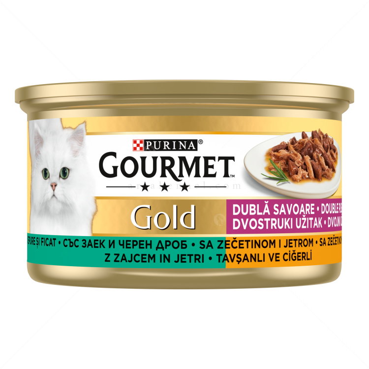 GOURMET Gold хапки в сос 85 гр