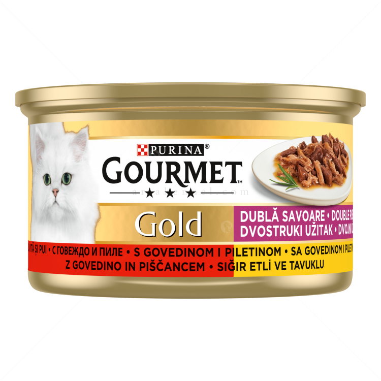 GOURMET Gold хапки в сос 85 гр