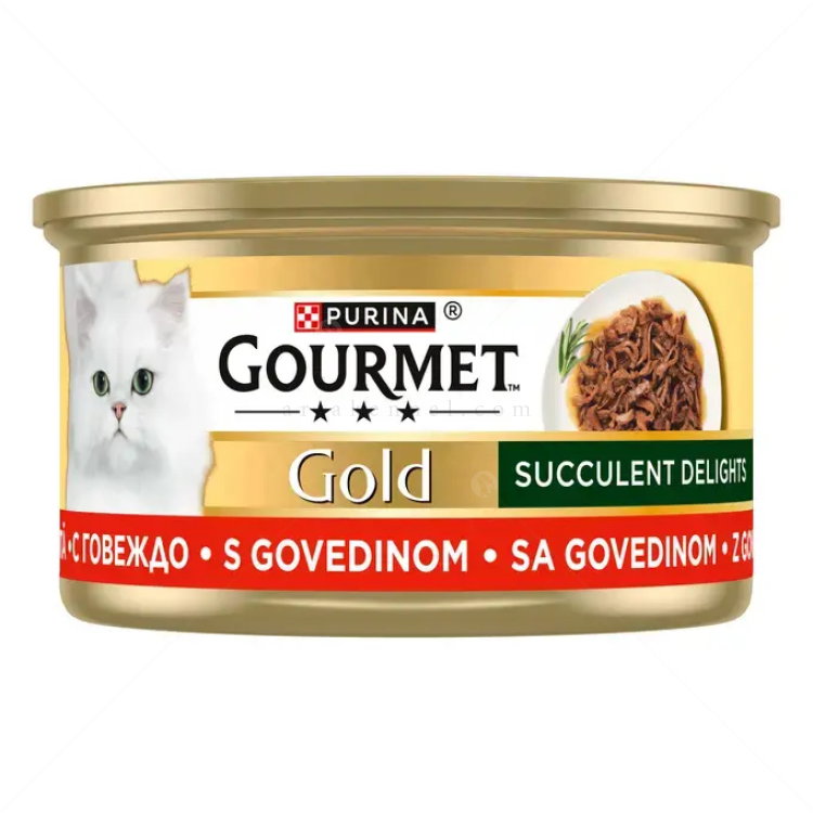 GOURMET Gold хапки в сос 85 гр
