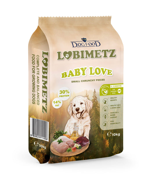Ljubimetz Junior - Пълноценна храна за подрастващи кучета с птиче месо 10 кг