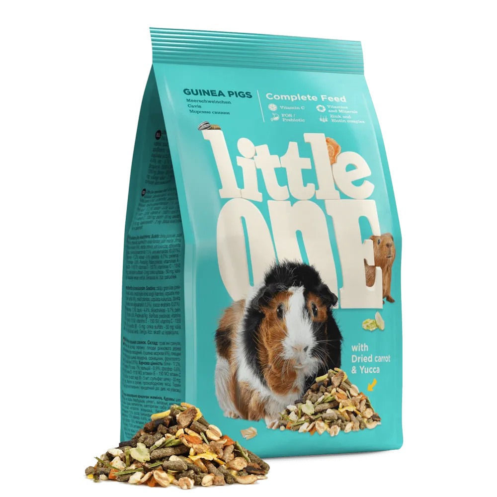 Little One feed for Guinea pigs - Пълноценна храна за морски свинчета 900 гр