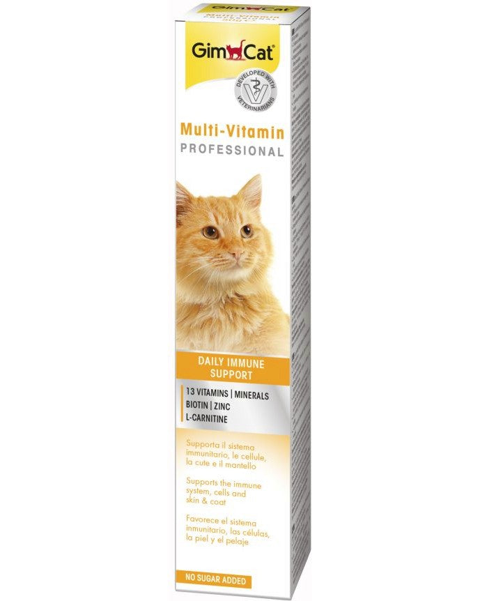 Gimcat Multi-Vitamin Professional - Мултивитаминна паста за котки